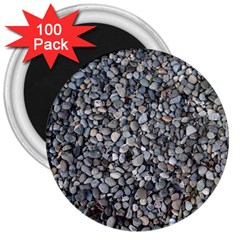 Pebble Beach 3  Magnets (100 Pack) by trendistuff