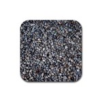 PEBBLE BEACH Rubber Coaster (Square) 