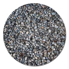 Pebble Beach Magnet 5  (round) by trendistuff