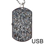 PEBBLE BEACH Dog Tag USB Flash (Two Sides)  Front