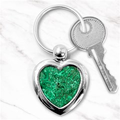 Marble Green Key Chains (heart) 