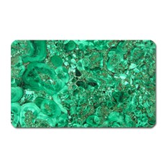 Marble Green Magnet (rectangular)