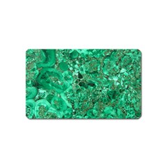 Marble Green Magnet (name Card) by trendistuff