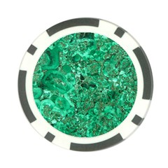 Marble Green Poker Chip Card Guards