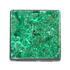 Marble Green Memory Card Reader (square) by trendistuff