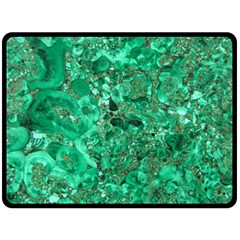 Marble Green Fleece Blanket (large) 