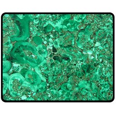 Marble Green Fleece Blanket (medium) 