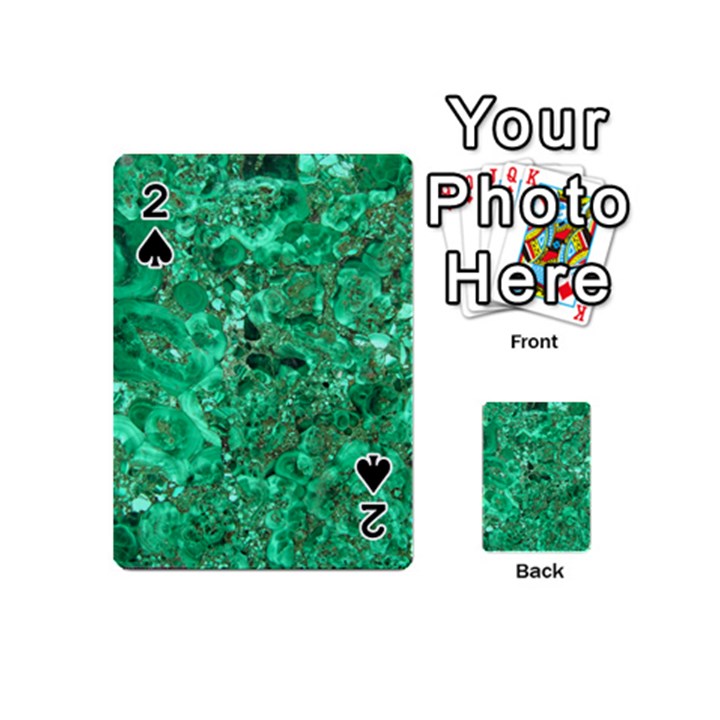 MARBLE GREEN Playing Cards 54 (Mini) 