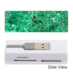 Marble Green Memory Card Reader (stick)  by trendistuff