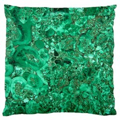 Marble Green Standard Flano Cushion Cases (one Side) 