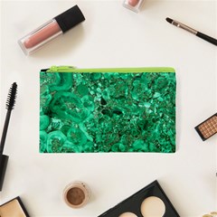 Marble Green Cosmetic Bag (xs)