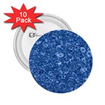 MARBLE BLUE 2.25  Buttons (10 pack) 