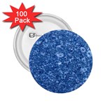 MARBLE BLUE 2.25  Buttons (100 pack) 