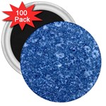 MARBLE BLUE 3  Magnets (100 pack)