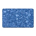 MARBLE BLUE Magnet (Rectangular)