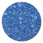 MARBLE BLUE Magnet 5  (Round)