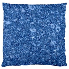 MARBLE BLUE Standard Flano Cushion Cases (Two Sides) 