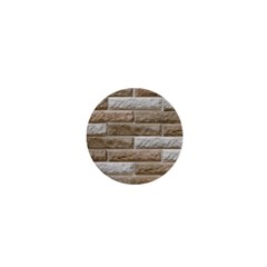 Light Brick Wall 1  Mini Magnets by trendistuff