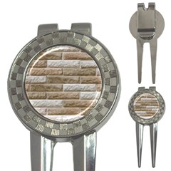 Light Brick Wall 3-in-1 Golf Divots by trendistuff