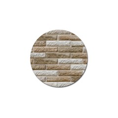 Light Brick Wall Golf Ball Marker (4 Pack)