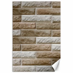 Light Brick Wall Canvas 12  X 18  