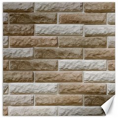 Light Brick Wall Canvas 20  X 20   by trendistuff