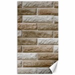 LIGHT BRICK WALL Canvas 40  x 72   39.28 x69.23  Canvas - 1