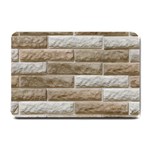 LIGHT BRICK WALL Small Doormat  24 x16  Door Mat