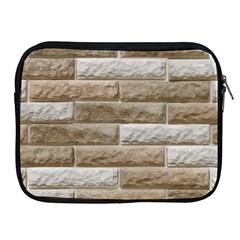 Light Brick Wall Apple Ipad 2/3/4 Zipper Cases by trendistuff