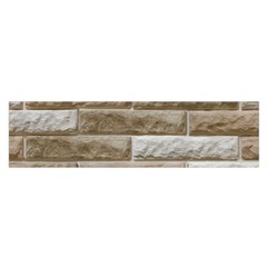 Light Brick Wall Satin Scarf (oblong)