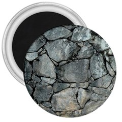 Grey Stone Pile 3  Magnets by trendistuff