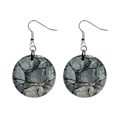 Grey Stone Pile Mini Button Earrings by trendistuff