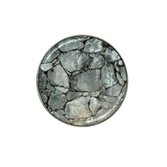 Grey Stone Pile Hat Clip Ball Marker by trendistuff