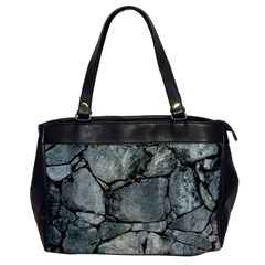 Grey Stone Pile Office Handbags by trendistuff