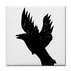 Crow Tile Coasters by JDDesigns