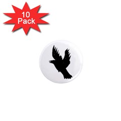 Crow 1  Mini Magnet (10 Pack)  by JDDesigns