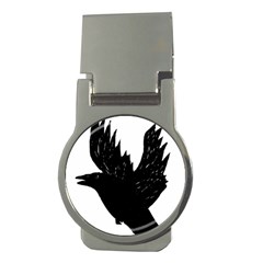 Crow Money Clips (round)  by JDDesigns