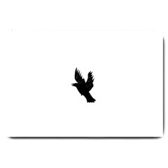 Crow Large Doormat 