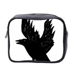 Crow Mini Toiletries Bag 2-Side Front