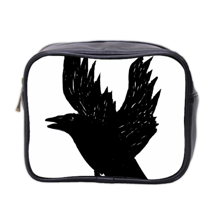 Crow Mini Toiletries Bag 2-Side