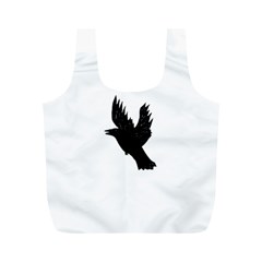 Crow Full Print Recycle Bags (m)  by JDDesigns