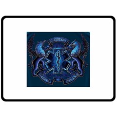 Ems Blue Fleece Blanket (large) 