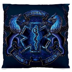 Ems Blue Large Cushion Cases (two Sides) 