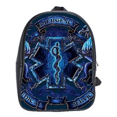 Ems Blue School Bags (xl)  by Bigfootshirtshop