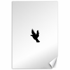 Hovering Crow Canvas 20  X 30   by JDDesigns