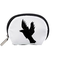 Hovering Crow Accessory Pouches (small)  by JDDesigns