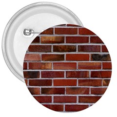 Colorful Brick Wall 3  Buttons by trendistuff