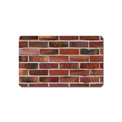 Colorful Brick Wall Magnet (name Card)