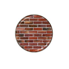 Colorful Brick Wall Hat Clip Ball Marker (4 Pack)