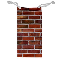 Colorful Brick Wall Jewelry Bags by trendistuff